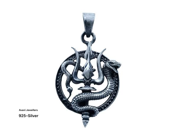 Avani Jewellers Silver God Pendant - 5.2