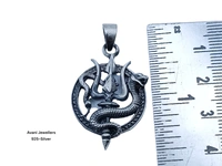 Avani Jewellers Silver God Pendant - 5.2
