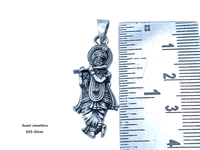 Silver God Pendant - 4.25