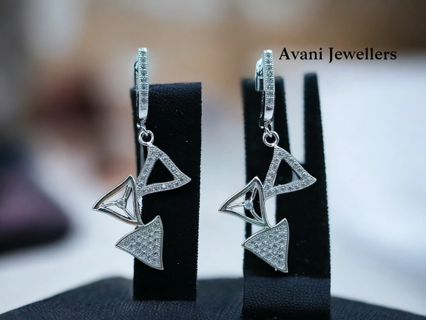Avani Jewellers Silver Italian Fancy Earrings - 6.05