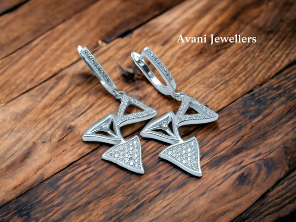 Avani Jewellers Silver Italian Fancy Earrings - 6.05