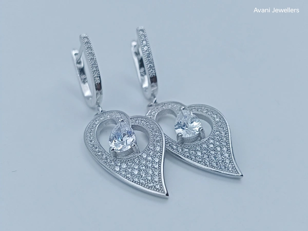 Avani Jewellers Silver Italian Fancy Earrings - 7.08