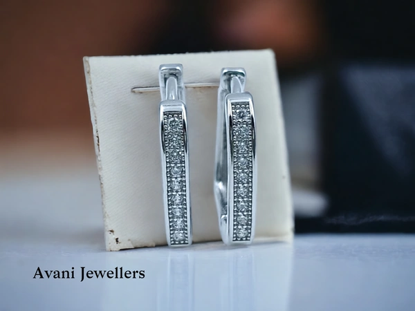Avani Jewellers Silver Italian Fancy Earrings - 2.91