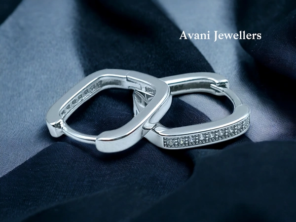 Avani Jewellers Silver Italian Fancy Earrings - 2.91