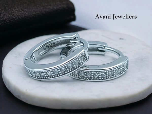 Avani Jewellers Silver Italian Fancy Earrings - 2.41