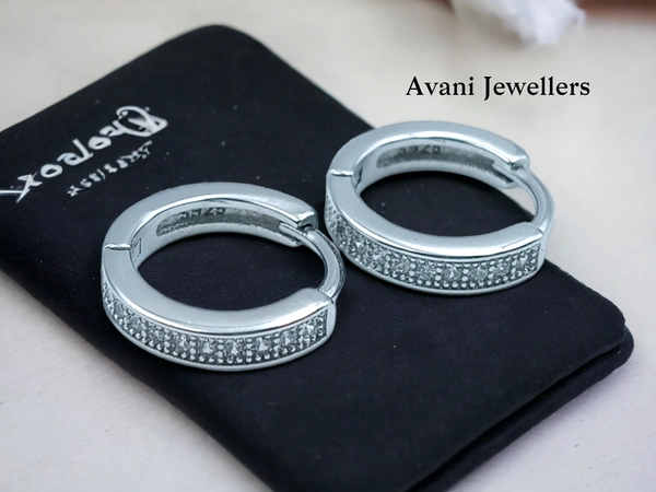 Avani Jewellers Silver Italian Fancy Earrings - 2.41
