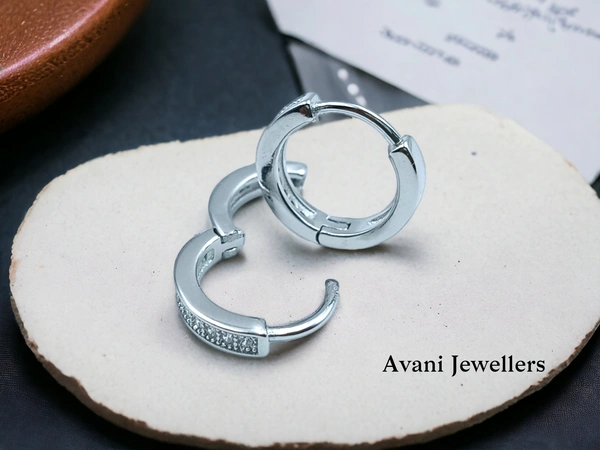 Avani Jewellers Silver Italian Fancy Earrings - 2.41