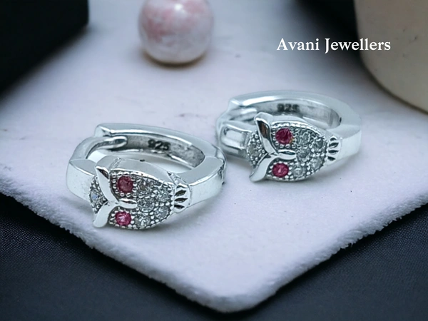 Avani Jewellers Silver Italian Fancy Earrings - 2.32
