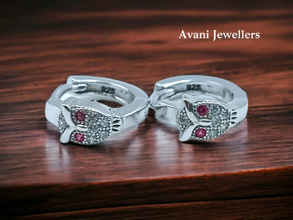 Avani Jewellers Silver Italian Fancy Earrings - 2.32