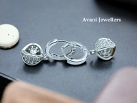 Avani Jewellers Silver Italian Fancy Earrings - 3.54
