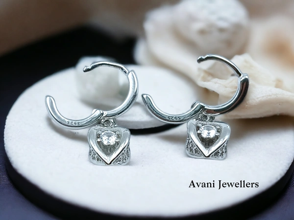 Avani Jewellers Silver Italian Fancy Earrings - 3.54