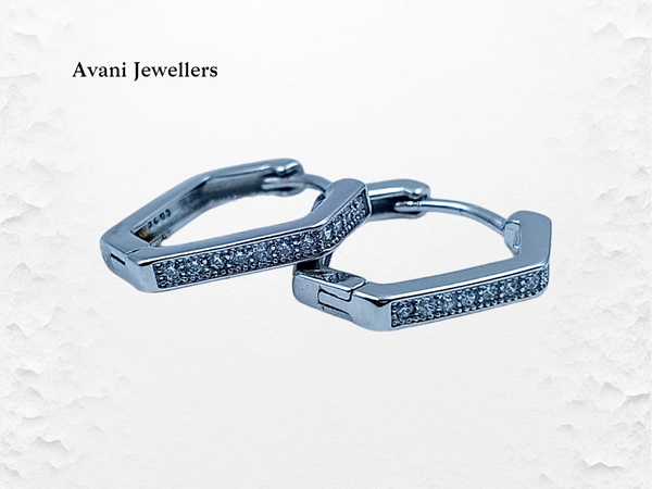 Avani Jewellers Silver Italian Fancy Earrings - 2.63