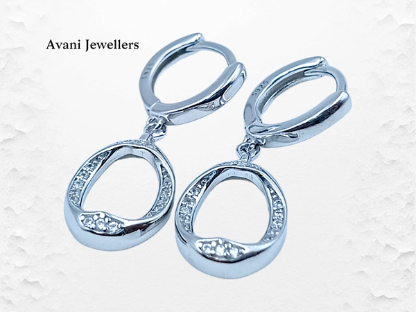 Avani Jewellers Silver Italian Fancy Earrings - 2.84