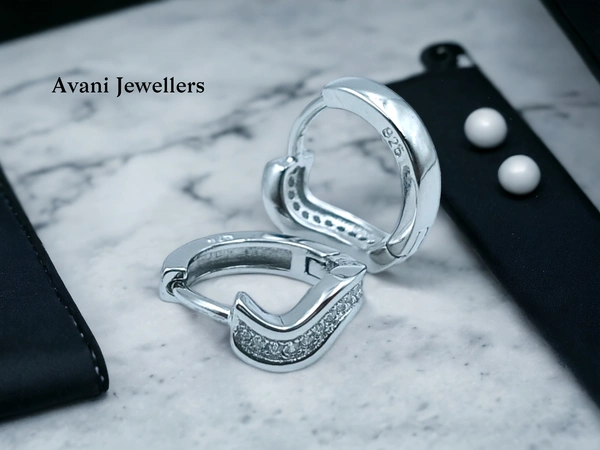 Avani Jewellers Silver Italian Fancy Earrings - 2.63