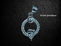 Avani Jewellers Silver Italian Fancy Pendant Set - 3.07