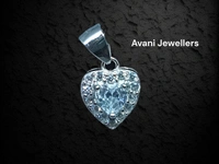 Avani Jewellers Silver Italian Fancy Pendant Set - 3.48