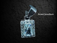 Avani Jewellers Silver Italian Fancy Pendant Set - 3.78