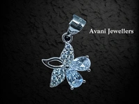 Avani Jewellers Silver Italian Fancy Pendant Set - 3.15
