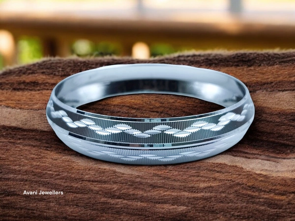 Avani Jewellers Silver Gents Kade - 34.3, 2.10 INCH