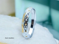 Avani Jewellers Silver Gents Kade - 39.5, 2.10 INCH