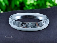 Avani Jewellers Silver Gents Kade - 29.9, 2.11 INCH