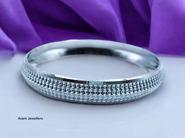 Avani Jewellers Silver Gents Kade - 33.4, 2.12 INCH