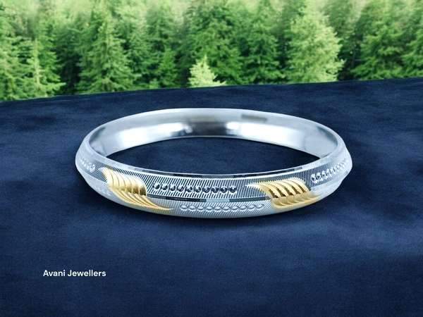 Avani Jewellers Silver Gents Kade - 35.11, 2.11 INCH