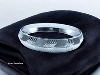 Avani Jewellers Silver Gents Kade - 28.92, 2.12 INCH