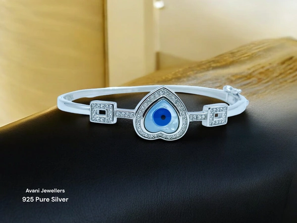 Avani Jewellers Silver Ladies Fancy Kade - 11.42, Free Size