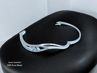 Avani Jewellers Silver Ladies Fancy Kade - 11.43, Free Size