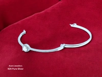 Avani Jewellers Silver Ladies Fancy Kade - 10.93, Free Size