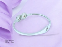 Avani Jewellers Silver Ladies Fancy Kade - 11.51, Free Size
