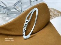 Avani Jewellers Silver Ladies Fancy Kade - 10.34, Free Size