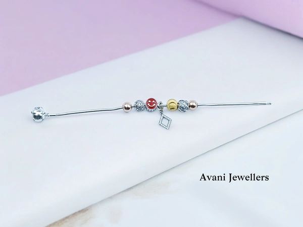 Avani Jewellers Silver Ladies Fancy Bracelet - 13.44, Free