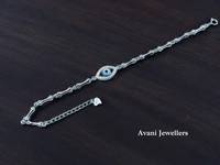 Avani Jewellers Silver Ladies Fancy Bracelet - 5.68, Adjustable