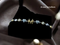 Avani Jewellers Silver Ladies Fancy Bracelet - 7.69, Adjustable