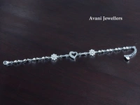 Avani Jewellers Silver Ladies Fancy Bracelet - 6.72, Adjustable