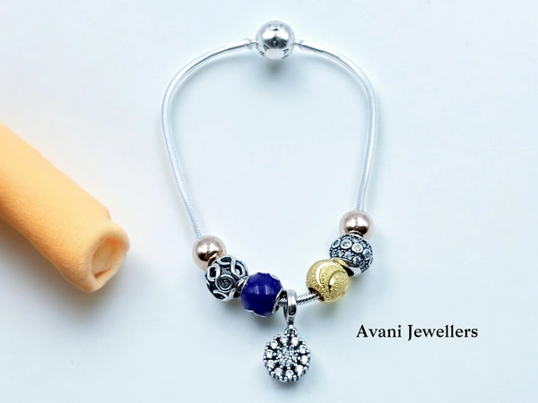 Avani Jewellers Silver Ladies Fancy Bracelet - 13.17, Free