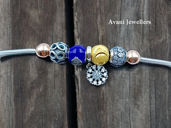 Avani Jewellers Silver Ladies Fancy Bracelet - 13.17, Free