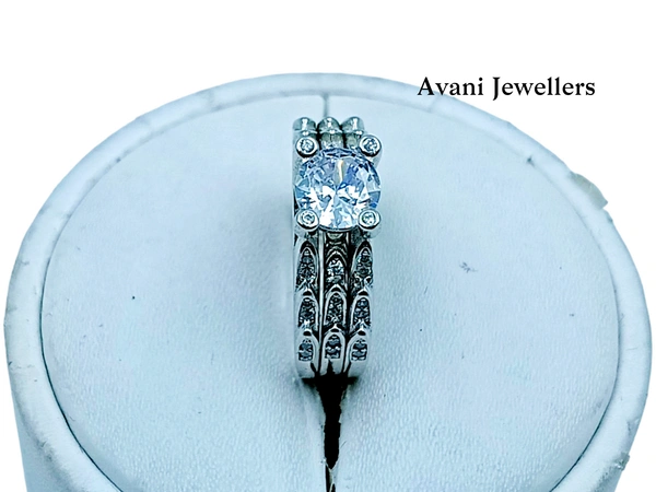 Avani Jewellers Silver Ladies Fancy Ring - 4.67, 11