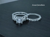 Avani Jewellers Silver Ladies Fancy Ring - 4.67, 11