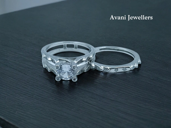 Avani Jewellers Silver Ladies Fancy Ring - 4.67, 11