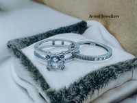 Avani Jewellers Silver Ladies Fancy Ring - 5.03, 17