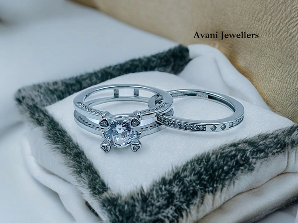 Avani Jewellers Silver Ladies Fancy Ring - 5.03, 17