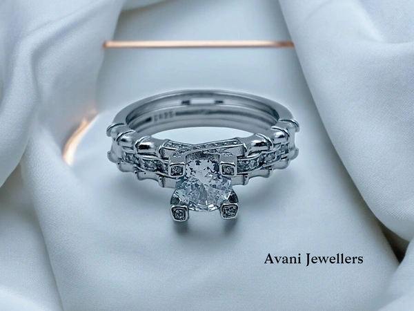 Avani Jewellers Silver Ladies Fancy Ring - 5.05, 17