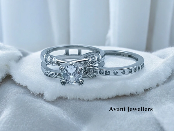 Avani Jewellers Silver Ladies Fancy Ring - 5.38, 14