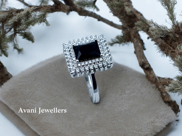 Avani Jewellers Silver Ladies Fancy Ring - 4.35, 17