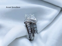 Avani Jewellers Silver Ladies Fancy Ring - 5.18, 12