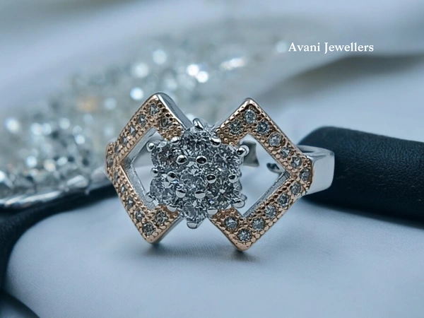 Avani Jewellers Silver Ladies Fancy Ring - 3.37, 11
