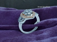 Avani Jewellers Silver Ladies Fancy Ring - 3.26, 10